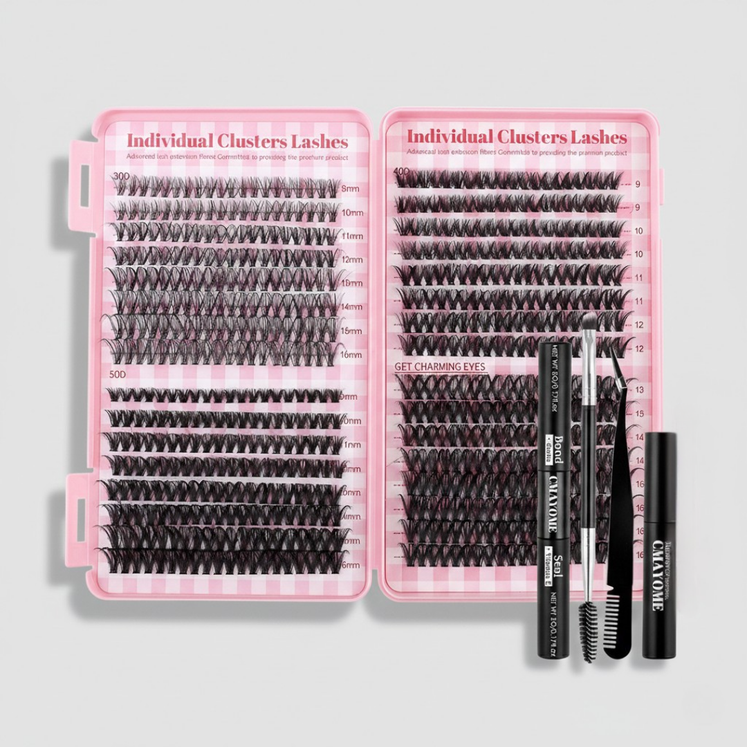 DIY-kit För Volymklusterfransar